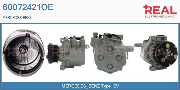 Compressor, air conditioning (60072421OE)