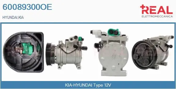 Compressor, air conditioning (60089300OE)