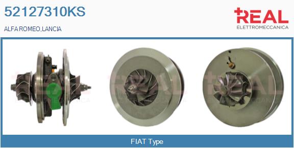 Core assembly, turbocharger (52127310KS)