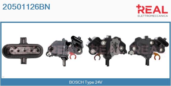 Alternator Regulator (20501126BN)