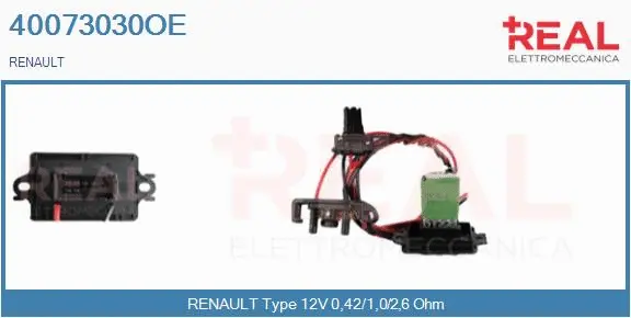 Resistor, interior blower (40073030OE)