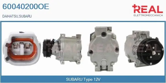 Compressor, air conditioning (60040200OE)
