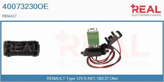 Resistor, interior blower (40073230OE)