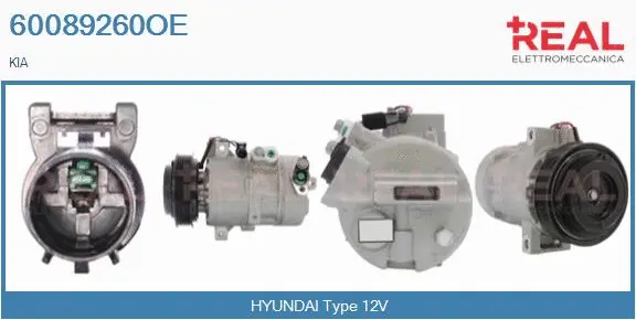 Compressor, air conditioning (60089260OE)