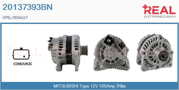 Alternator (20137393BN)