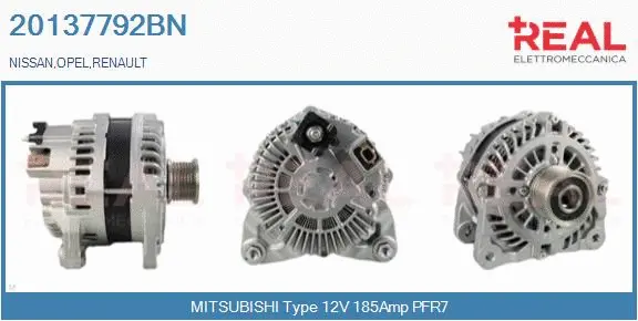 Alternator (20137792BN)