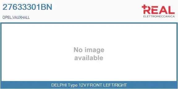 Wiper Motor (27633301BN)