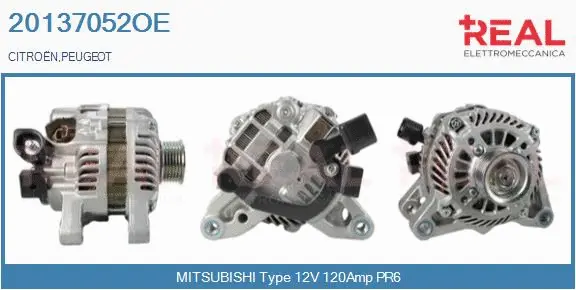 Alternator (20137052OE)