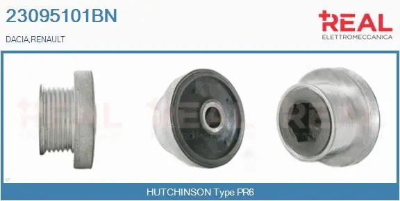 Belt Pulley, alternator (23095101BN)