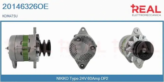 Alternator (20146326OE)