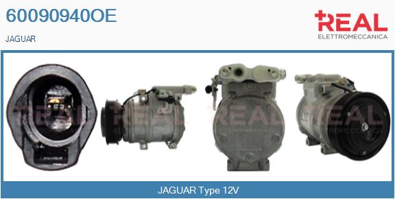 Compressor, air conditioning (60090940OE)