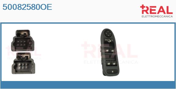 Switch, window regulator (50082580OE)