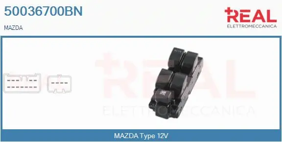 Switch, window regulator (50036700BN)