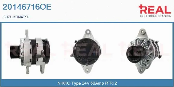 Alternator (20146716OE)