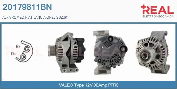 Alternator (20179811BN)