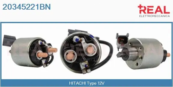 Solenoid Switch, starter (20345221BN)