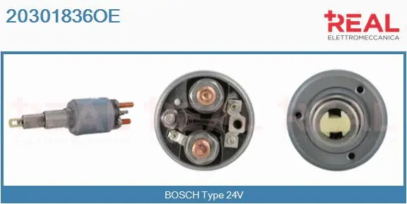 Solenoid Switch, starter (20301836OE)