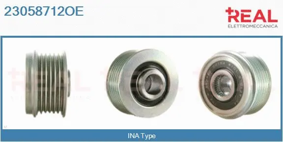 Belt Pulley, alternator (23058712OE)