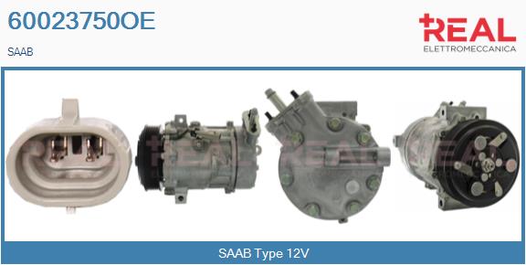 Compressor, air conditioning (60023750OE)