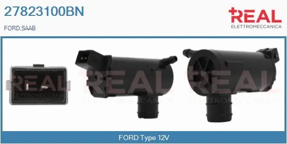 Washer Fluid Pump, window cleaning (27823100BN)