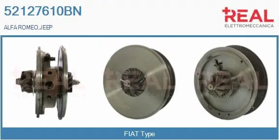 Core assembly, turbocharger (52127610BN)