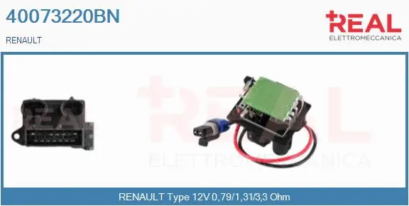 Resistor, interior blower (40073220BN)