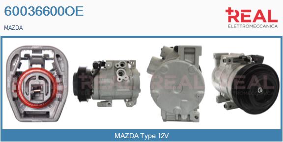 Compressor, air conditioning (60036600OE)