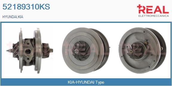 Core assembly, turbocharger (52189310KS)