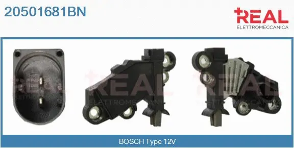 Alternator Regulator (20501681BN)