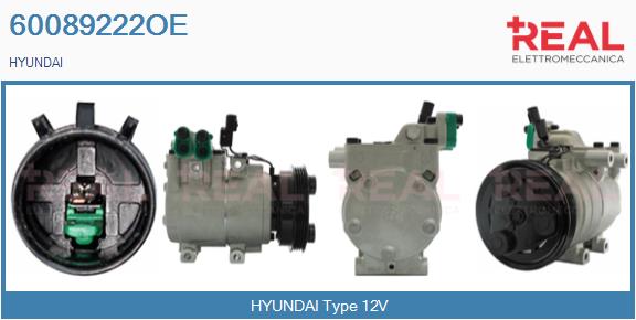 Compressor, air conditioning (60089222OE)
