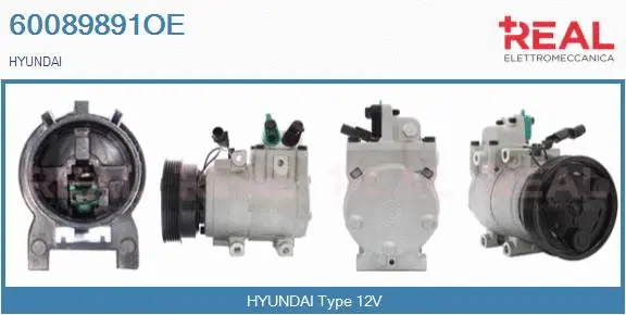 Compressor, air conditioning (60089891OE)