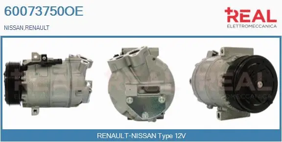 Compressor, air conditioning (60073750OE)