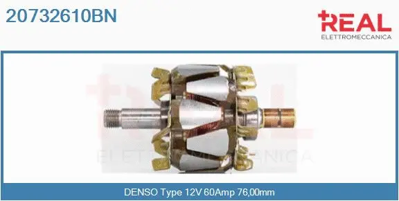 Rotor, alternator (20732610BN)