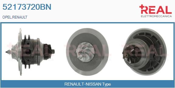 Core assembly, turbocharger (52173720BN)