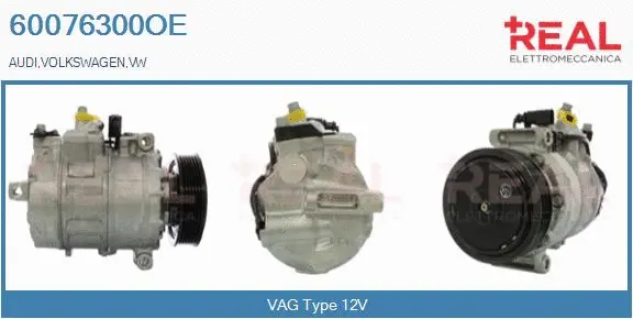 Compressor, air conditioning (60076300OE)