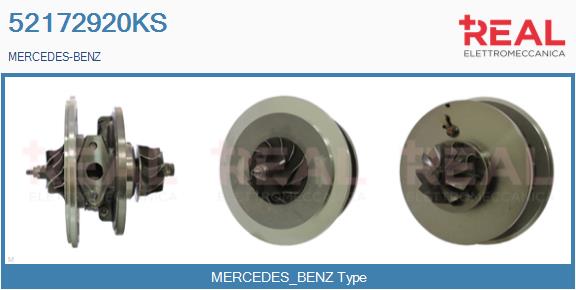 Core assembly, turbocharger (52172920KS)