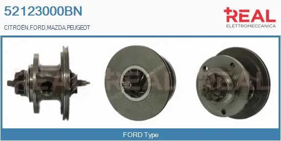 Core assembly, turbocharger (52123000BN)