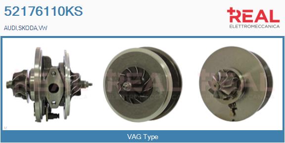 Core assembly, turbocharger (52176110KS)