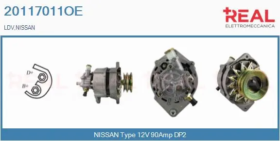 Alternator (20117011OE)