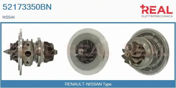 Core assembly, turbocharger (52173350BN)