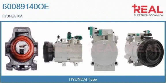 Compressor, air conditioning (60089140OE)