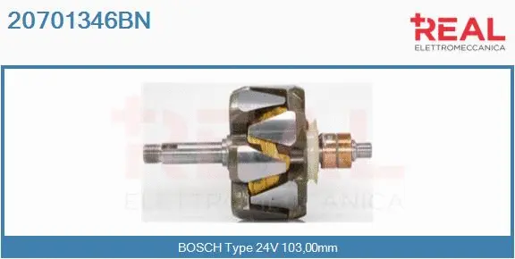 Rotor, alternator (20701346BN)