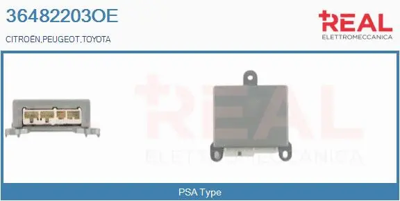 Control Unit, power steering (36482203OE)