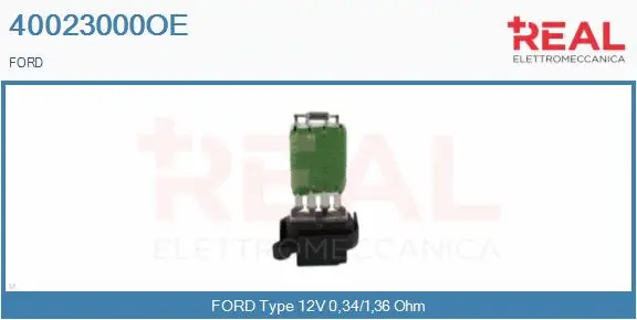 Resistor, interior blower (40023000OE)