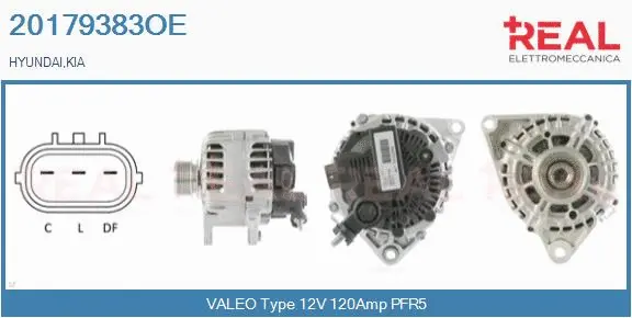 Alternator (20179383OE)