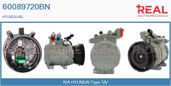 Compressor, air conditioning (60089720BN)