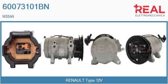 Compressor, air conditioning (60073101BN)