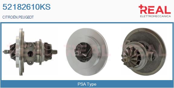 Core assembly, turbocharger (52182610KS)