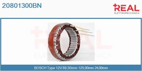 Stator, alternator (20801300BN)