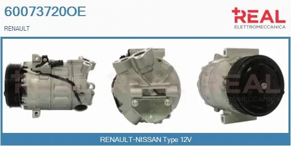 Compressor, air conditioning (60073720OE)